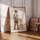 Timeless Companions in Sepia