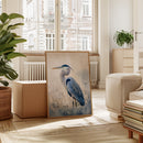 Serenity in Blue Feathers