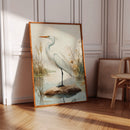 Tranquil Heron Reverie