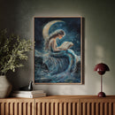 Moonlit Verses Beneath the Waves