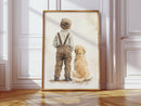 Timeless Companions in Sepia
