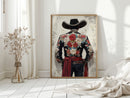 Crimson Frontier Cowboy