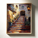 Steps Adorned in Colorful Tales