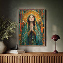 Serenity in Mosaic Light