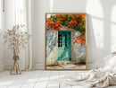 Where Bougainvillea Meets Weathered Wood
