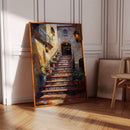 Steps Adorned in Colorful Tales