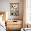 Tranquil Blossoms - Minimalist Floral Art