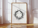 Simple Hand-Drawn Wreath