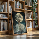 Lunar Reverie by the Sea