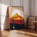 Desert Sunrise - Bold Landscape Art