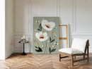Tranquil Blossoms - Minimalist Floral Art