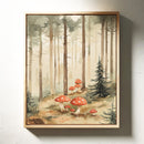 Mushroom Serenade in the Pines