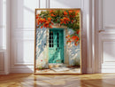 Where Bougainvillea Meets Weathered Wood