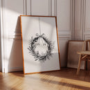 Simple Hand-Drawn Wreath