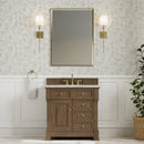 James Martin Brookfield 36" Single Bathroom Vanity, Pecan