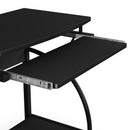 27.5 Inch Laptop Table Computer Desk for Small Spaces with Pull-out Keyboard Tray by LJGDeals