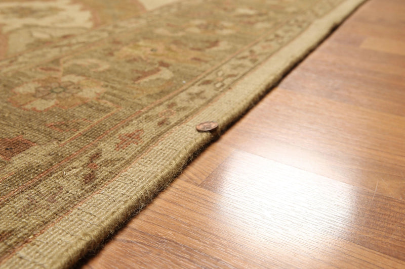 6' x 9' New Hand knotted Wool Oriental Area Rug Beige