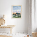 "Garden at Twilight" Art Print