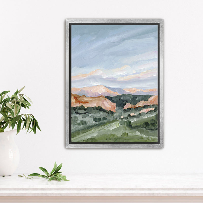 "Garden at Twilight" Art Print