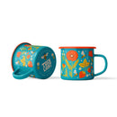 Garden Buzz Enamel Mug 16oz by Trek Light