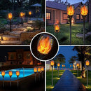 Garden Solar Light with 96 LEDs Torch Effect for Outdoor Landscape Decor