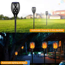 Garden Solar Light with 96 LEDs Torch Effect for Outdoor Landscape Decor
