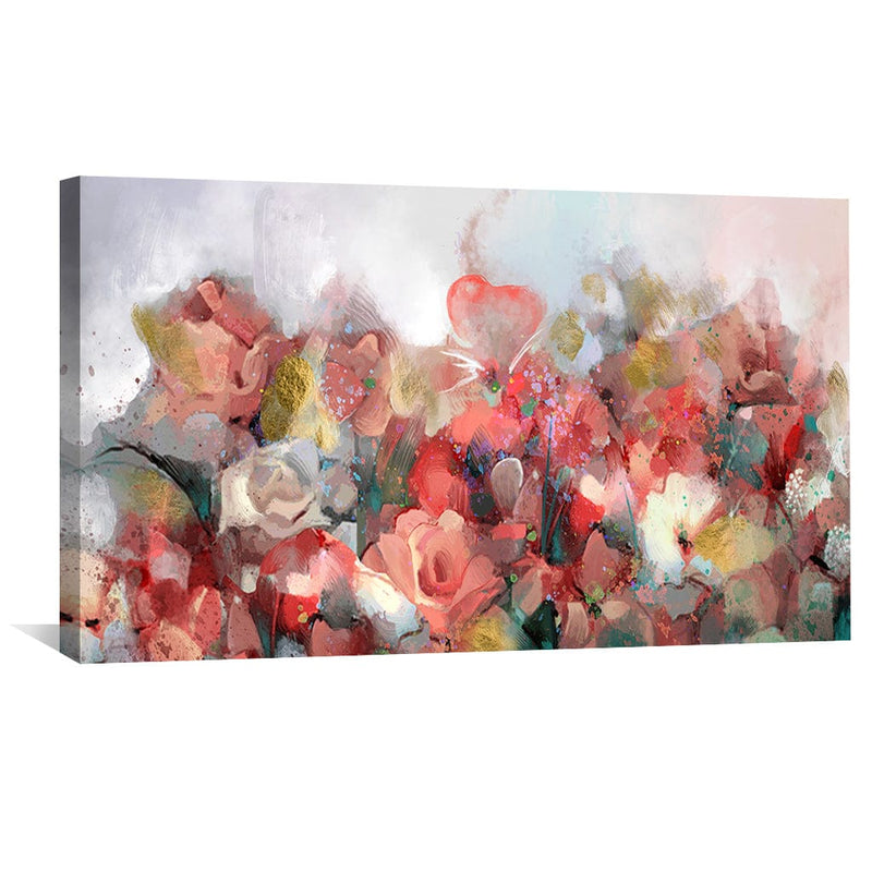 Garden Watercolor Canvas