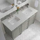 James Martin Brittany 60" Double Bathroom Vanity, Urban Gray
