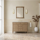 James Martin Kinnsden 48" Single Bathroom Vanity, Weathered Oak