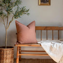 Gávea Solid Color Pillow Cover | Terracotta by Apartment No.3
