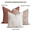 Gávea Solid Color Pillow Cover | Terracotta by Apartment No.3
