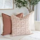 Gávea Solid Color Pillow Cover | Terracotta by Apartment No.3