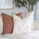 Gávea Solid Color Pillow Cover | Terracotta by Apartment No.3