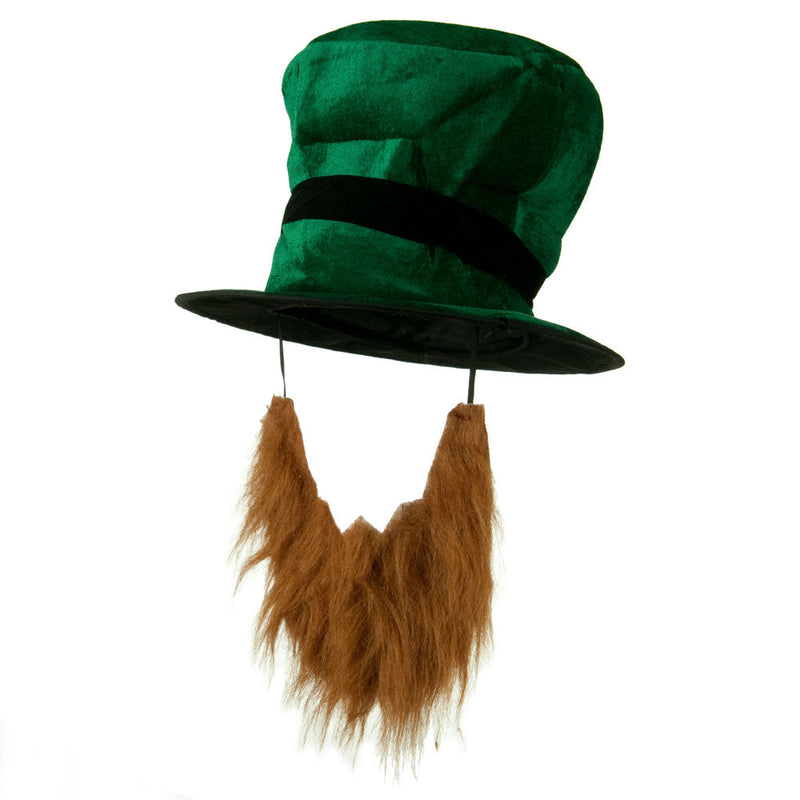 Green Top Hat with Beard