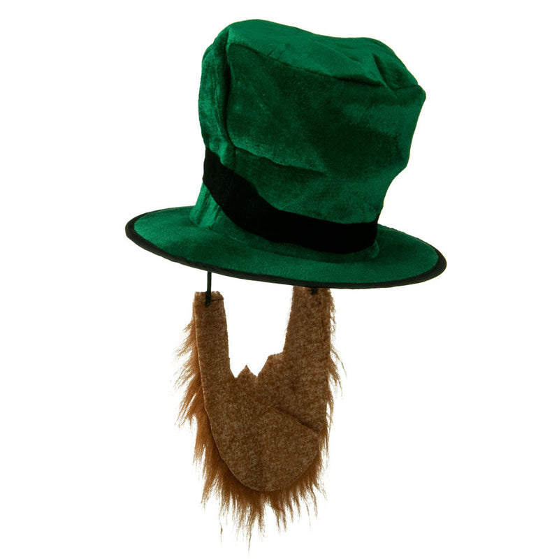 Green Top Hat with Beard
