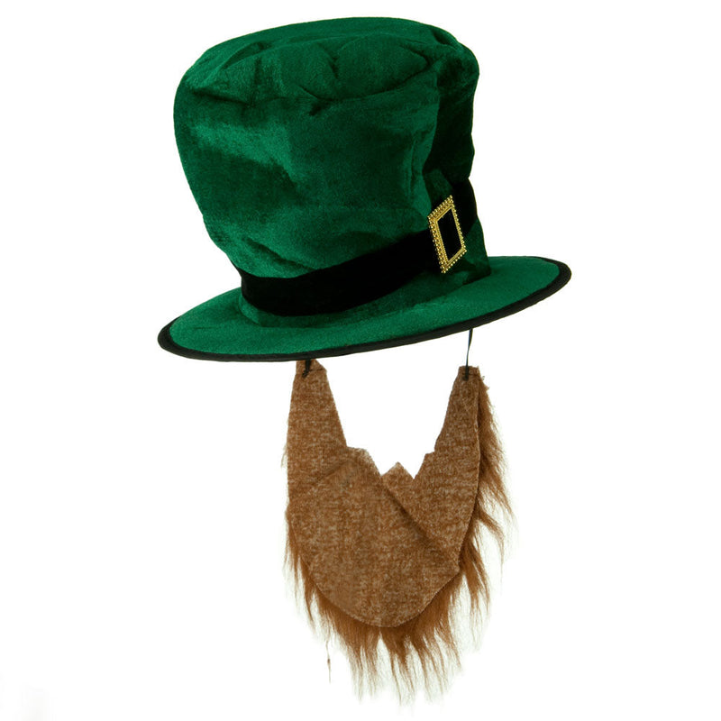 Green Top Hat with Beard