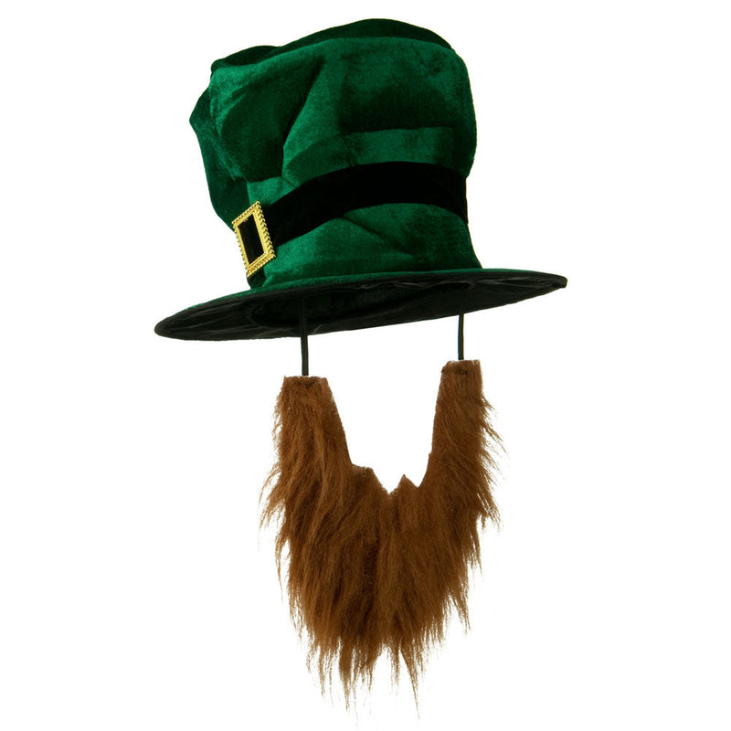 Green Top Hat with Beard