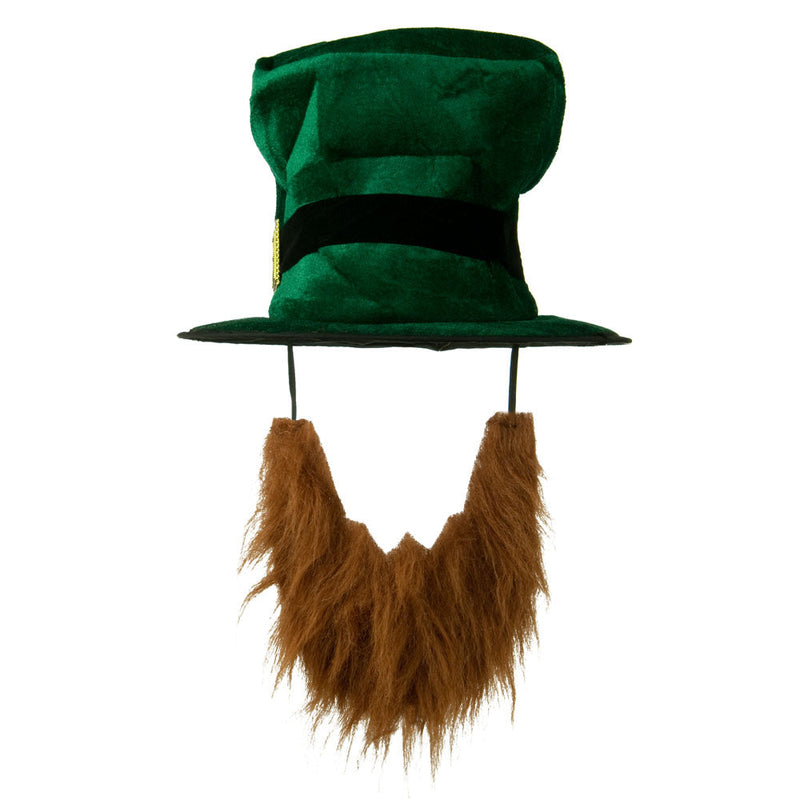 Green Top Hat with Beard