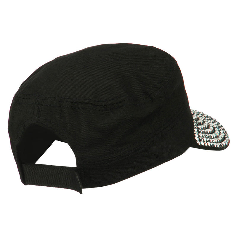 Jewel Army Cap with Great Britain Flag