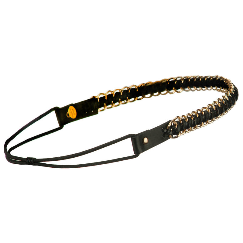 Gold Chain Elastic Headband