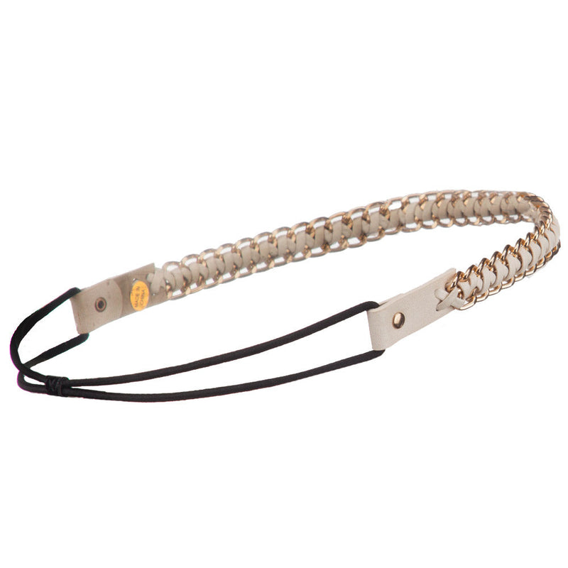 Gold Chain Elastic Headband