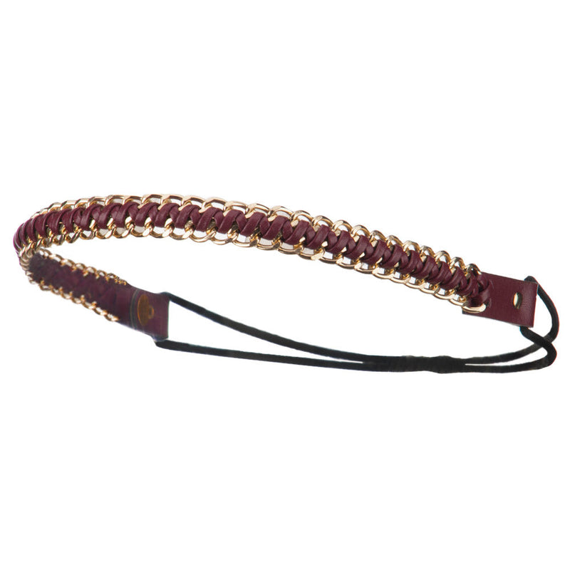 Gold Chain Elastic Headband
