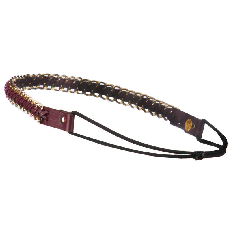 Gold Chain Elastic Headband