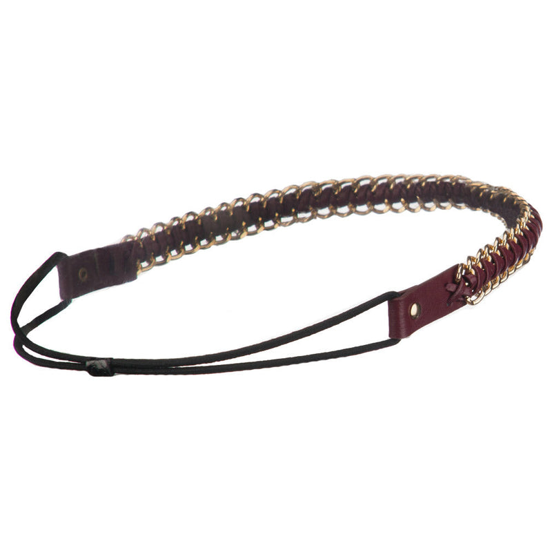 Gold Chain Elastic Headband