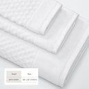 Cotton Diamond Waffle Weave Bath Towel Set - Grayson Collection by Great Bay Home