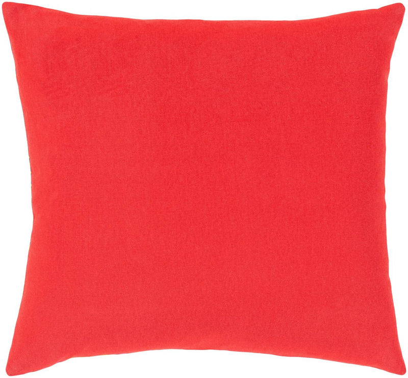 Hamoir Bright Red Pillow Cover