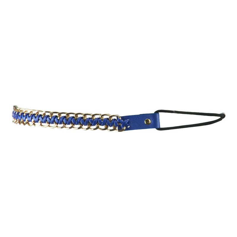 Gold Chain Elastic Headband