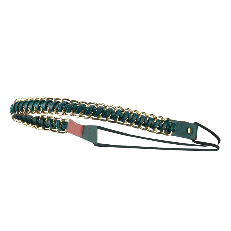 Gold Chain Elastic Headband