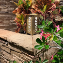 RadiantLight 14" tall ADDRESS MARKER Landscape Light - Garden Light