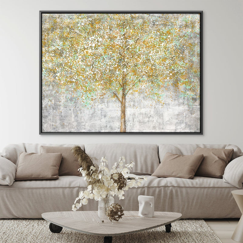 Dotted Tree Oil Painting